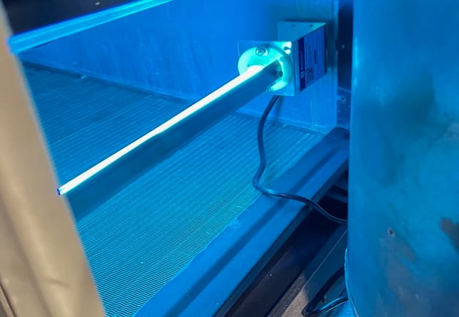 IMG_8415 5 Real Duct Cleaning in Florida, before and after image of dirty versus clean air ducts. Real photographs of actual results obtained with air duct cleaning by our company.