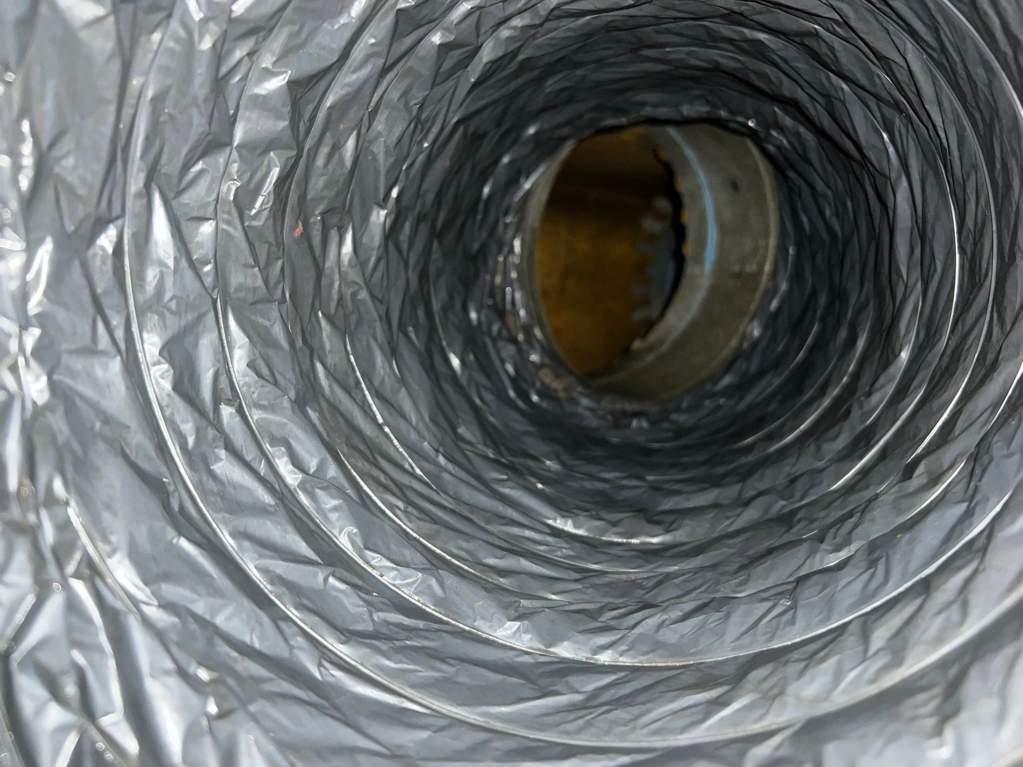 Image-1 63 Real Duct Cleaning in Florida, before and after image of dirty versus clean air ducts. Real photographs of actual results obtained with air duct cleaning by our company.